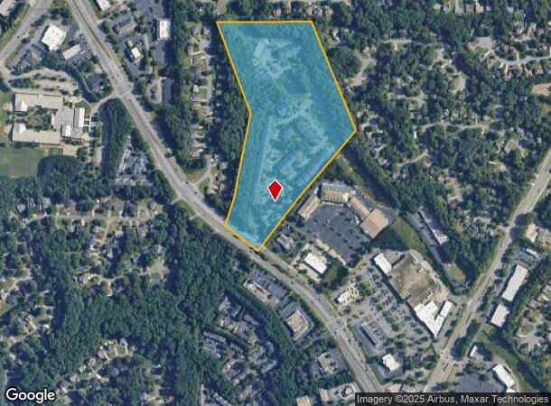 11201 State Bridge Rd, Alpharetta, GA Parcel Map