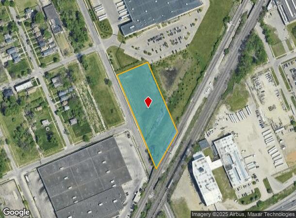 5736 Rosa Parks Blvd, Detroit, MI Parcel Map