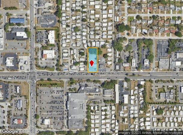  2246 Gulf To Bay Blvd, Clearwater, FL Parcel Map