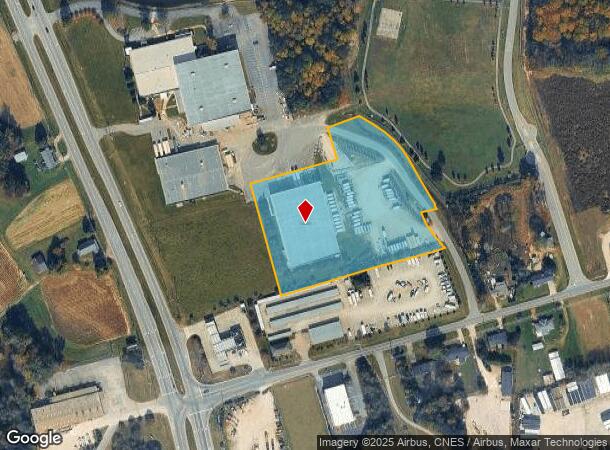  3950 Powhatan Rd, Clayton, NC Parcel Map