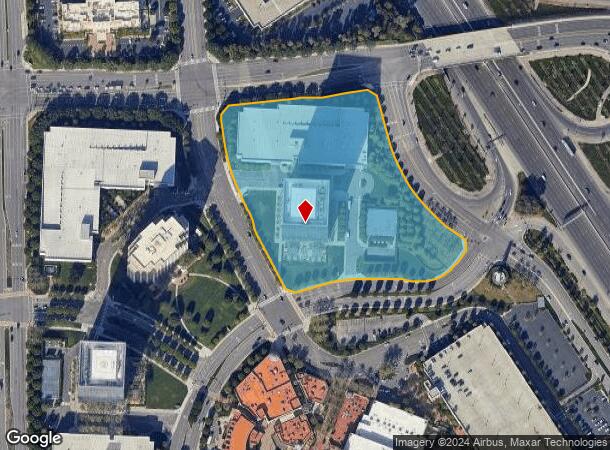  400 Spectrum Center Dr, Irvine, CA Parcel Map