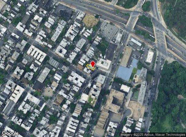 707 E 189Th St, Bronx, NY Parcel Map