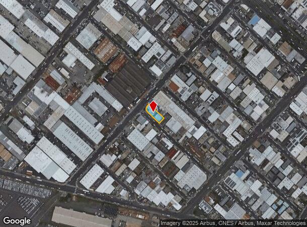  1768 Silva St, Honolulu, HI Parcel Map