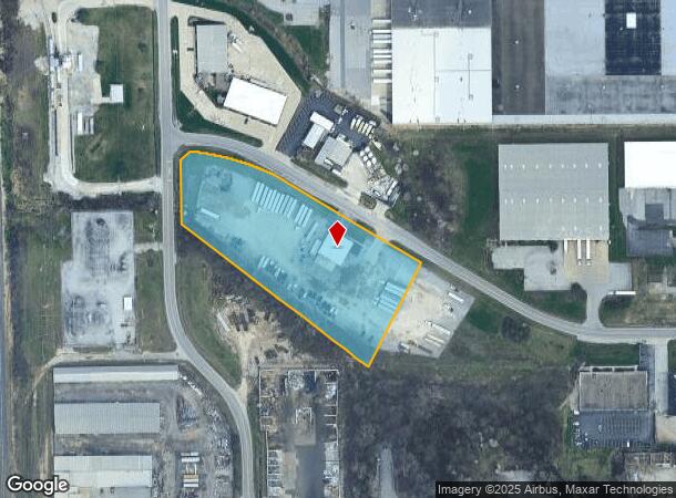 2121 Production Rd, Fort Wayne, IN Parcel Map