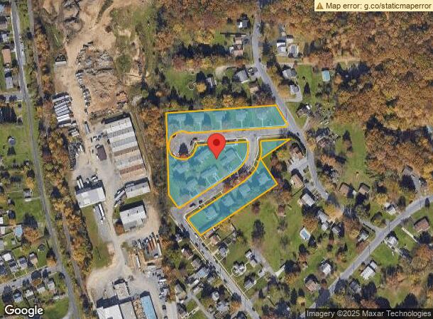  1611 Lincoln Ct, Reading, PA Parcel Map