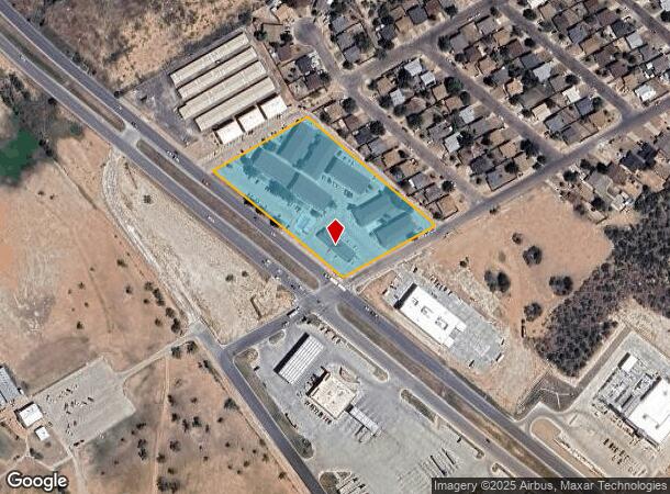 3302 N Bryant Blvd, San Angelo, TX Parcel Map
