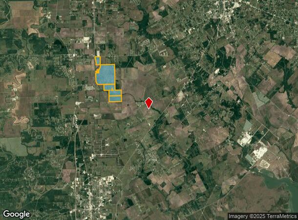  County Road 51, Rosharon, TX Parcel Map