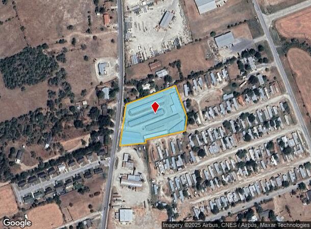  2502 Harwood Rd, Gonzales, TX Parcel Map