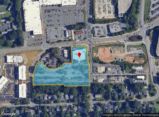  2200 Cloverdale Ave, Winston Salem, NC Parcel Map
