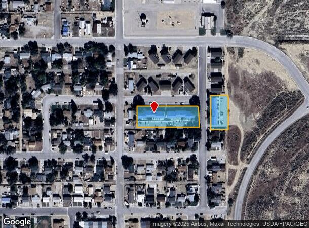  434 E Hugus St, Rawlins, WY Parcel Map