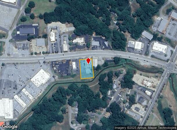  205 Hillcrest Dr, Laurens, SC Parcel Map