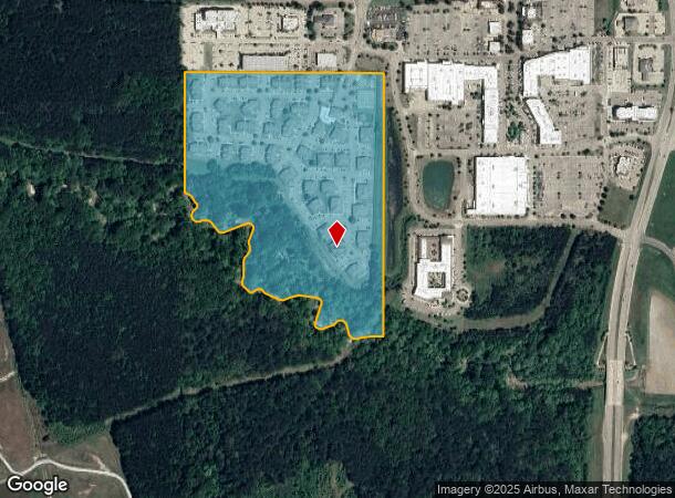  4701 Lakeland Dr, Flowood, MS Parcel Map