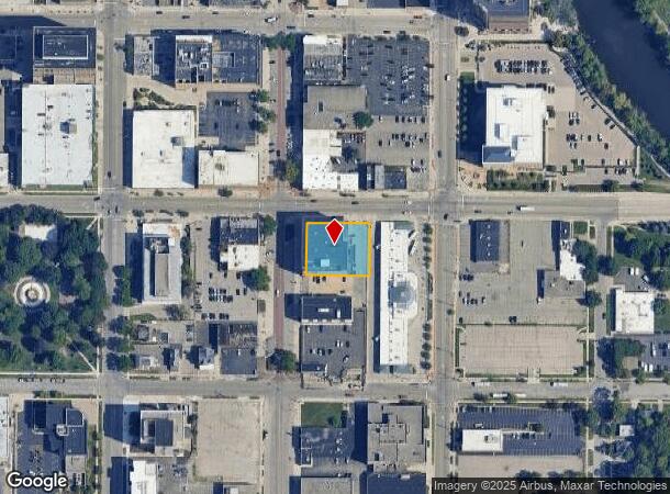  401 S Washington Sq, Lansing, MI Parcel Map