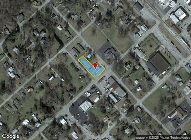  305 S Holly St, Monterey, TN Parcel Map