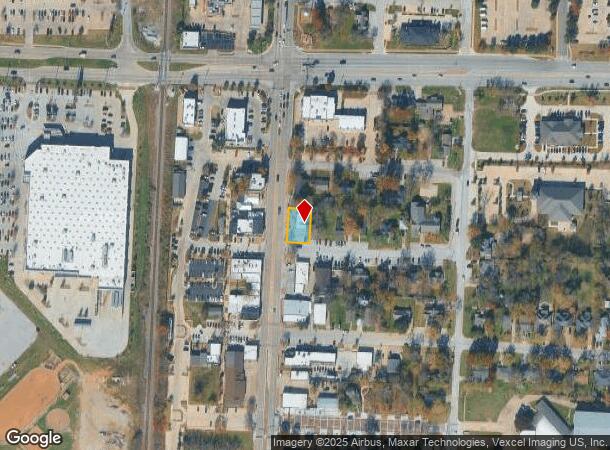  135 S Main St, Fort Worth, TX Parcel Map