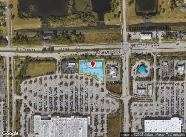 1836 Sw Gatlin Blvd, Port Saint Lucie, FL Parcel Map