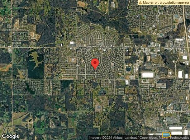  1222 Commerce Pky N, Horn Lake, MS Parcel Map