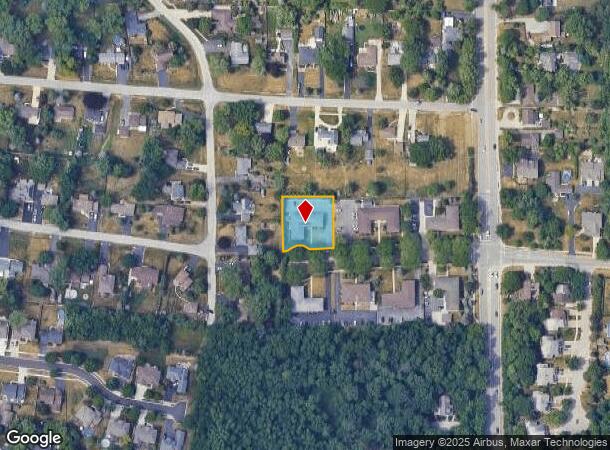 50 W Walnut Ct, Roselle, IL Parcel Map