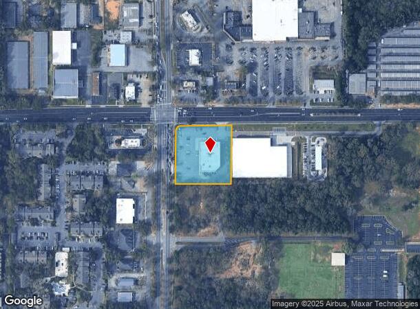  1401 Hillcrest Rd, Mobile, AL Parcel Map