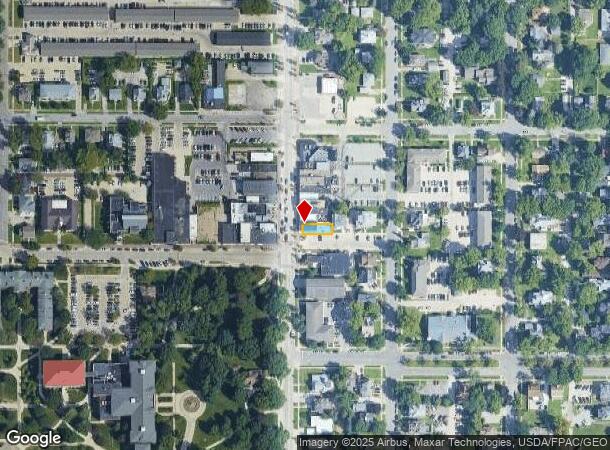 2224 College St, Cedar Falls, IA Parcel Map