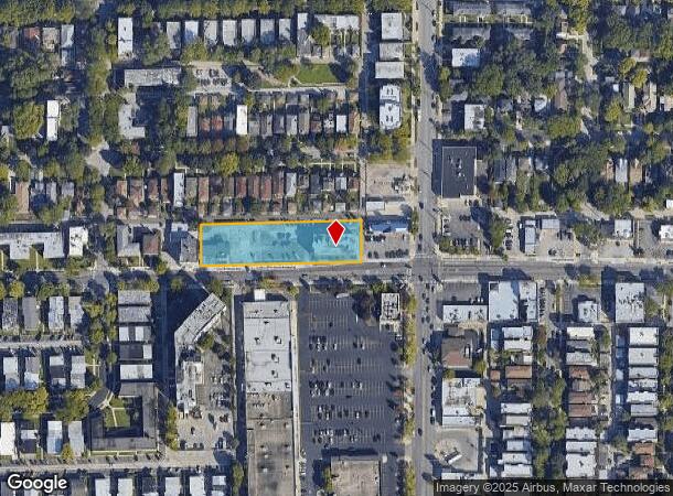  1331 Howard St, Evanston, IL Parcel Map