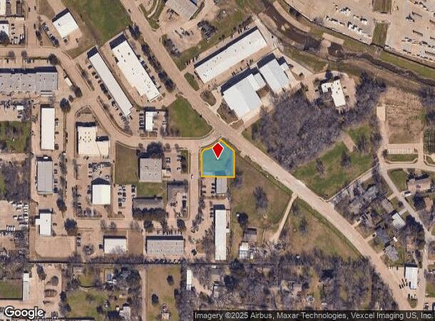 Office Park Cir, Lewisville, TX Parcel Map
