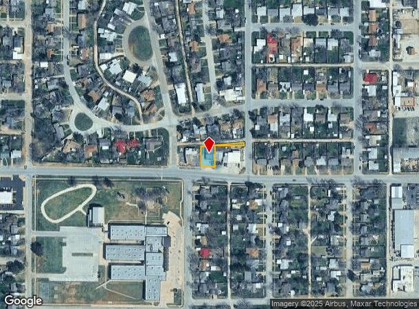  1726 S 20Th St, Abilene, TX Parcel Map