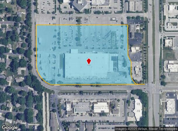  9600 Metcalf Ave, Overland Park, KS Parcel Map