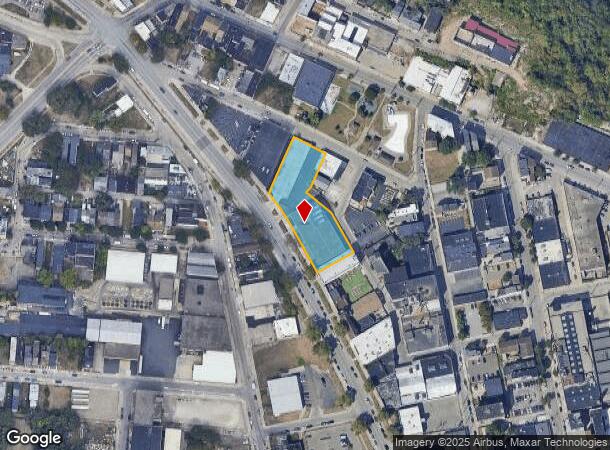  1916 Central Pky, Cincinnati, OH Parcel Map