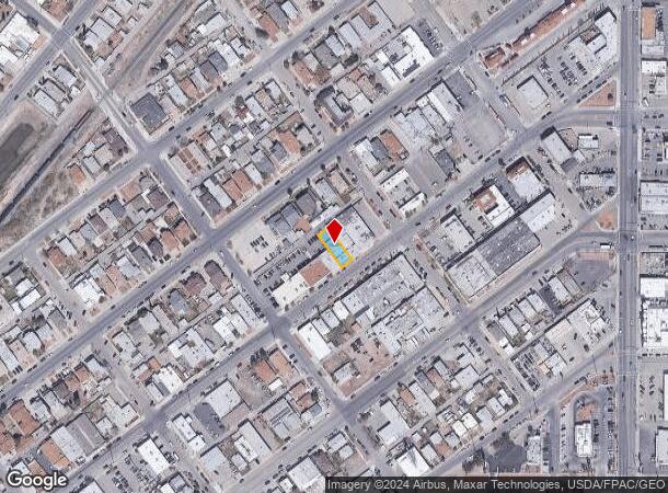  2627 E Yandell Dr, El Paso, TX Parcel Map