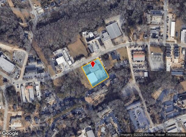  615 Oak St, Gainesville, GA Parcel Map