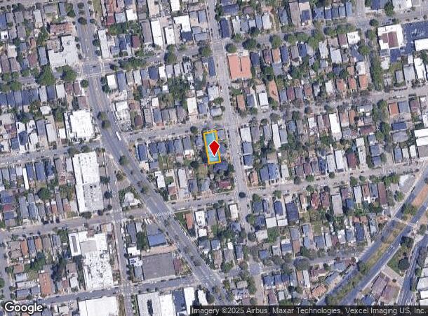  1538 63Rd St, Berkeley, CA Parcel Map