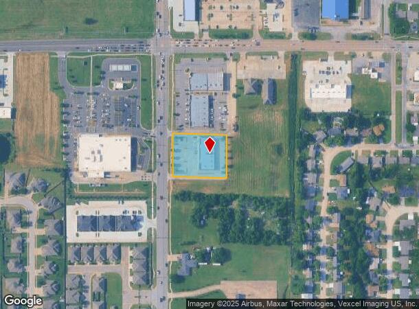  620 S Santa Fe Ave, Moore, OK Parcel Map