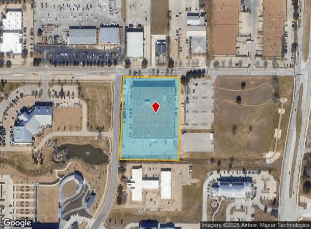  3900 Morse St, Denton, TX Parcel Map