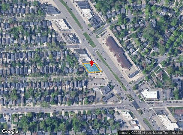 33233 Woodward Ave, Birmingham, MI Parcel Map