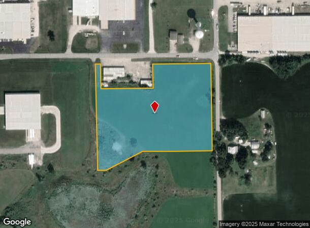  E Swager St At South Reed Rd, Fremont, IN Parcel Map