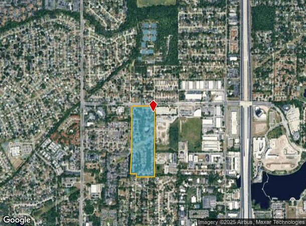  599 Calibre Crest Pky, Altamonte Springs, FL Parcel Map