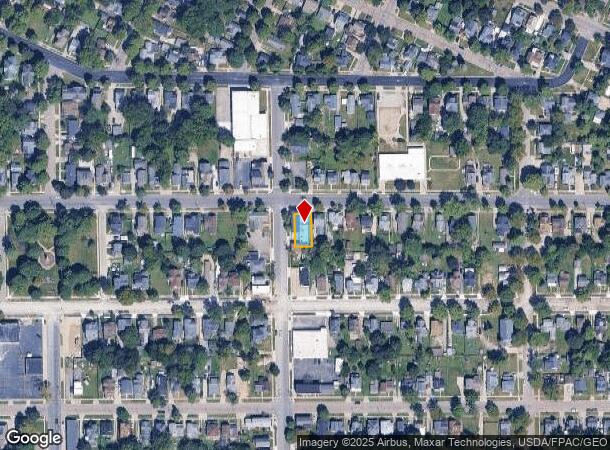 702 E Maumee St, Adrian, MI Parcel Map