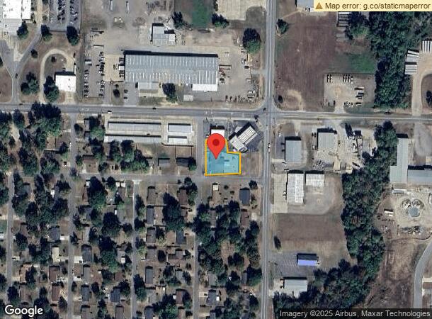  1609 S Dayton Ave, Russellville, AR Parcel Map