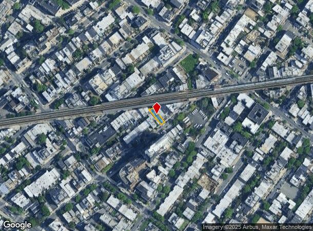 1256 Myrtle Ave, Brooklyn, NY Parcel Map
