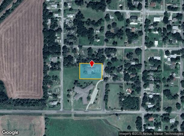 614 Cedar St, Jamestown, KS Parcel Map