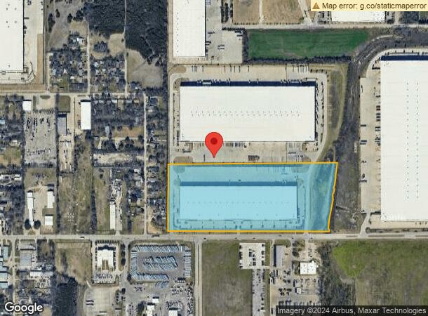  2935 Danieldale Rd, Lancaster, TX Parcel Map