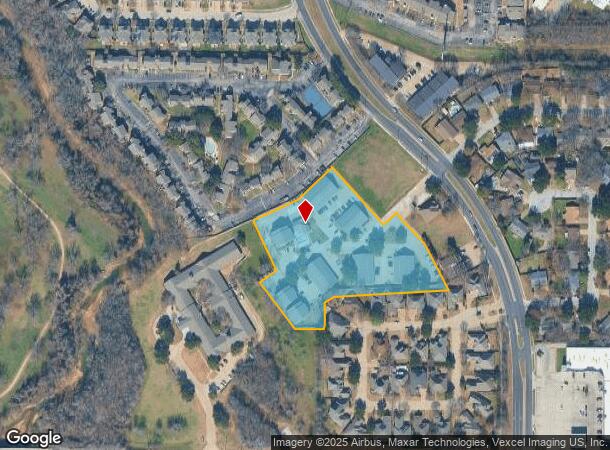 4019 Park Square Dr, Arlington, TX Parcel Map