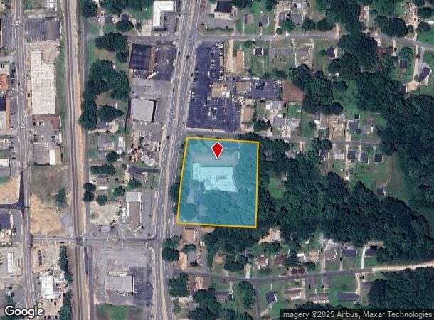 1808 N Cannon Blvd, Kannapolis, NC Parcel Map