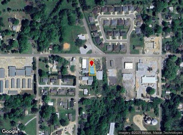 245 W Reynolds St, Pontotoc, MS Parcel Map