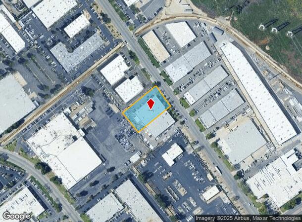 28165 Avenue Crocker, Valencia, CA Parcel Map