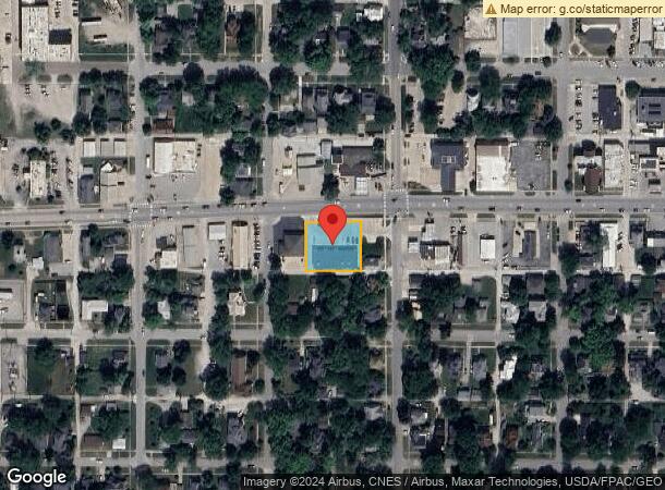  402 W Burlington Ave, Fairfield, IA Parcel Map