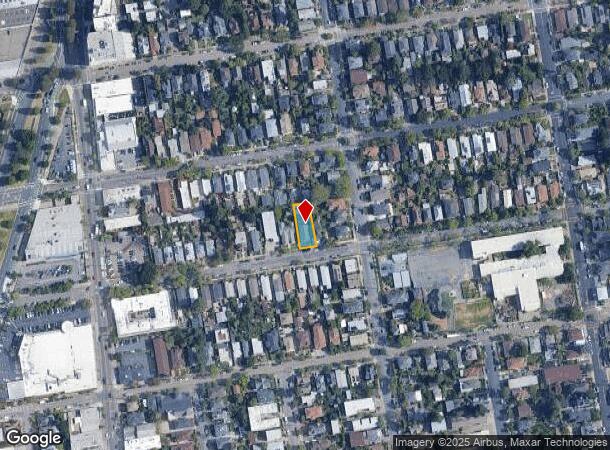 2151 Oregon St, Berkeley, CA Parcel Map
