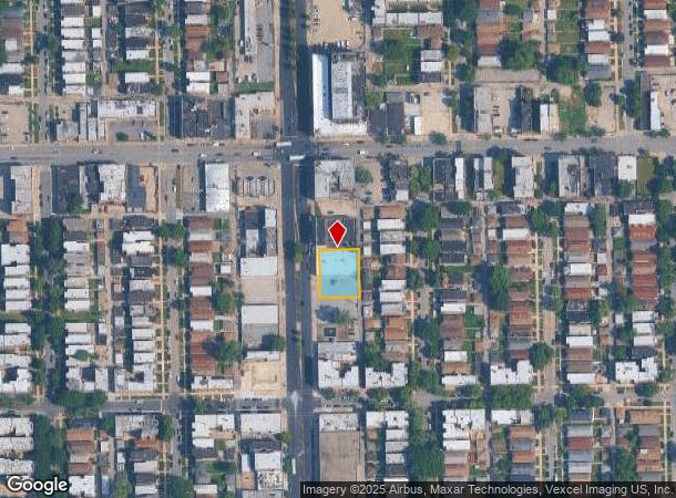 7933 S Ashland Ave, Chicago, IL Parcel Map