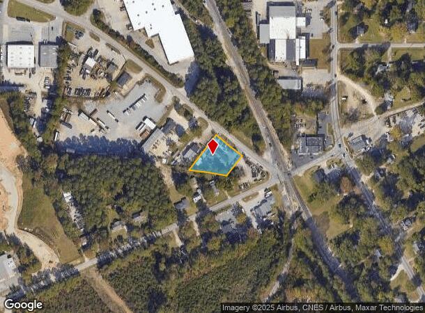  1401 Mechanical Blvd, Garner, NC Parcel Map